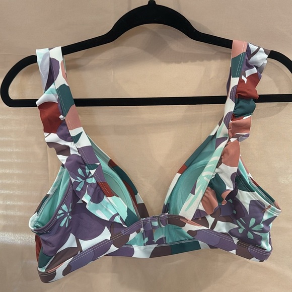 Time and Tru Multicolor Bikini Top - Picture 2 of 2